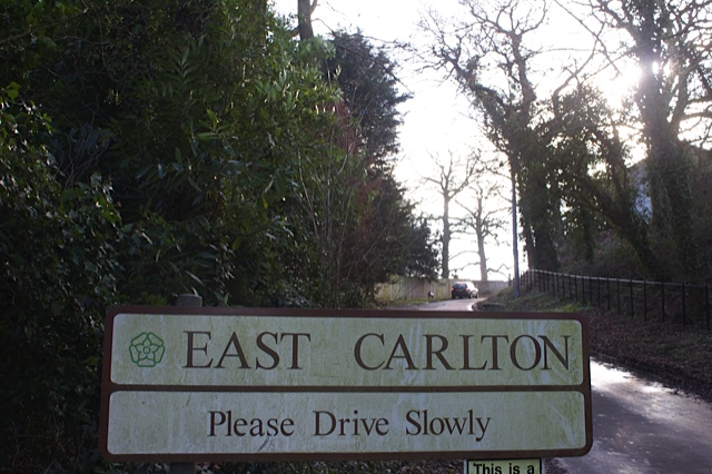 Village entry from south
